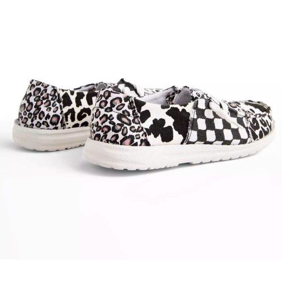 Very G Women's shoe canvas lace-up Slip On GIANA Casual Shoe - Picture 3 of 4